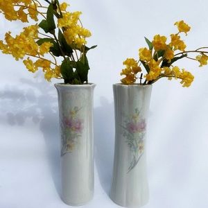 Iridescent Flower Vases